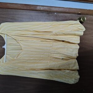 Yellow Striped Blouse